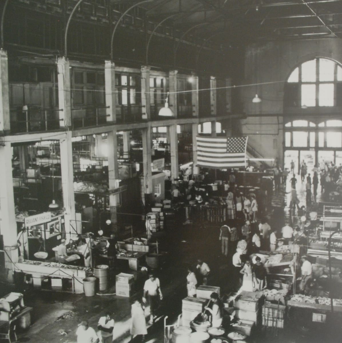 Archival photograph from Reliant Fish Company's history